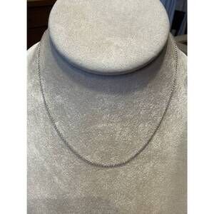 NEW JUDE FRANCES women's chain necklace in silver
